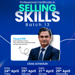 Professional Certificate in Selling Skills