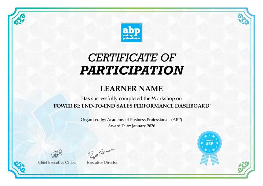 Power BI Certificate