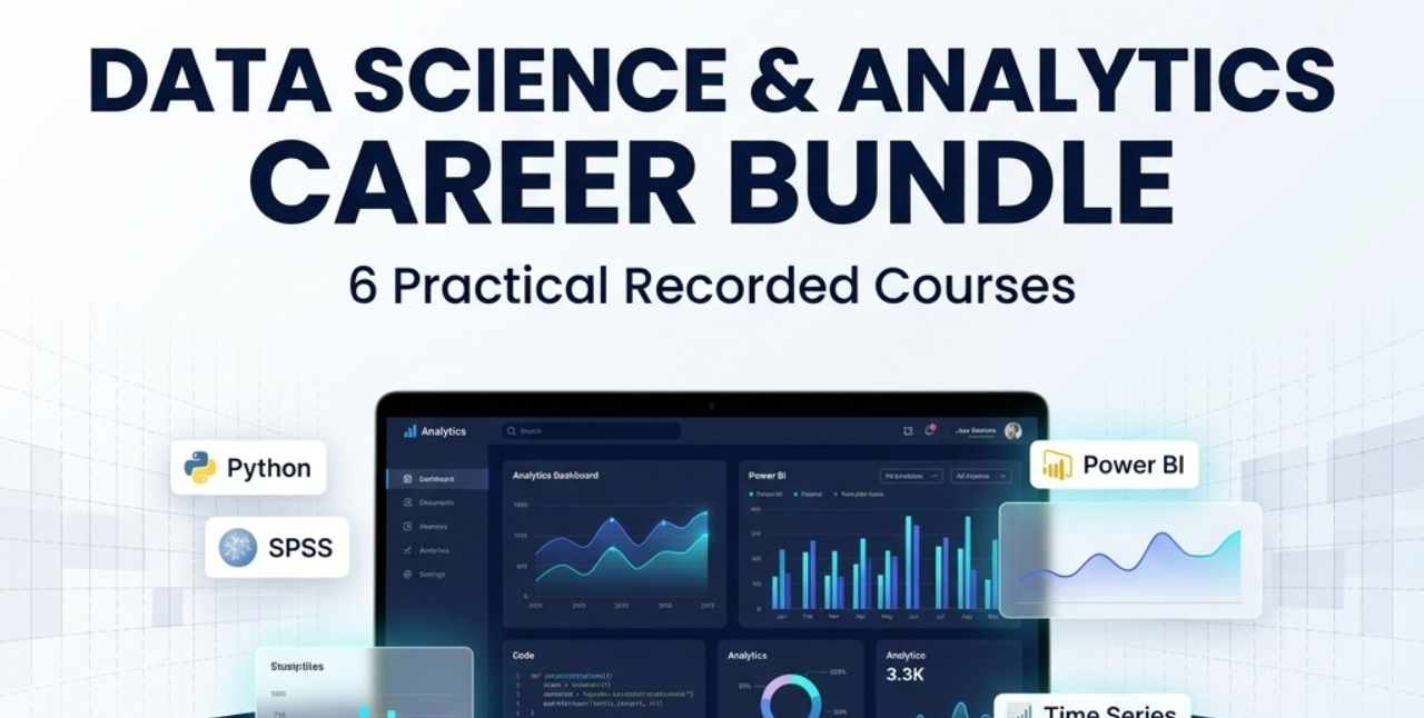 DATA SCIENCE & ANALYTICS CAREER BUNDLE