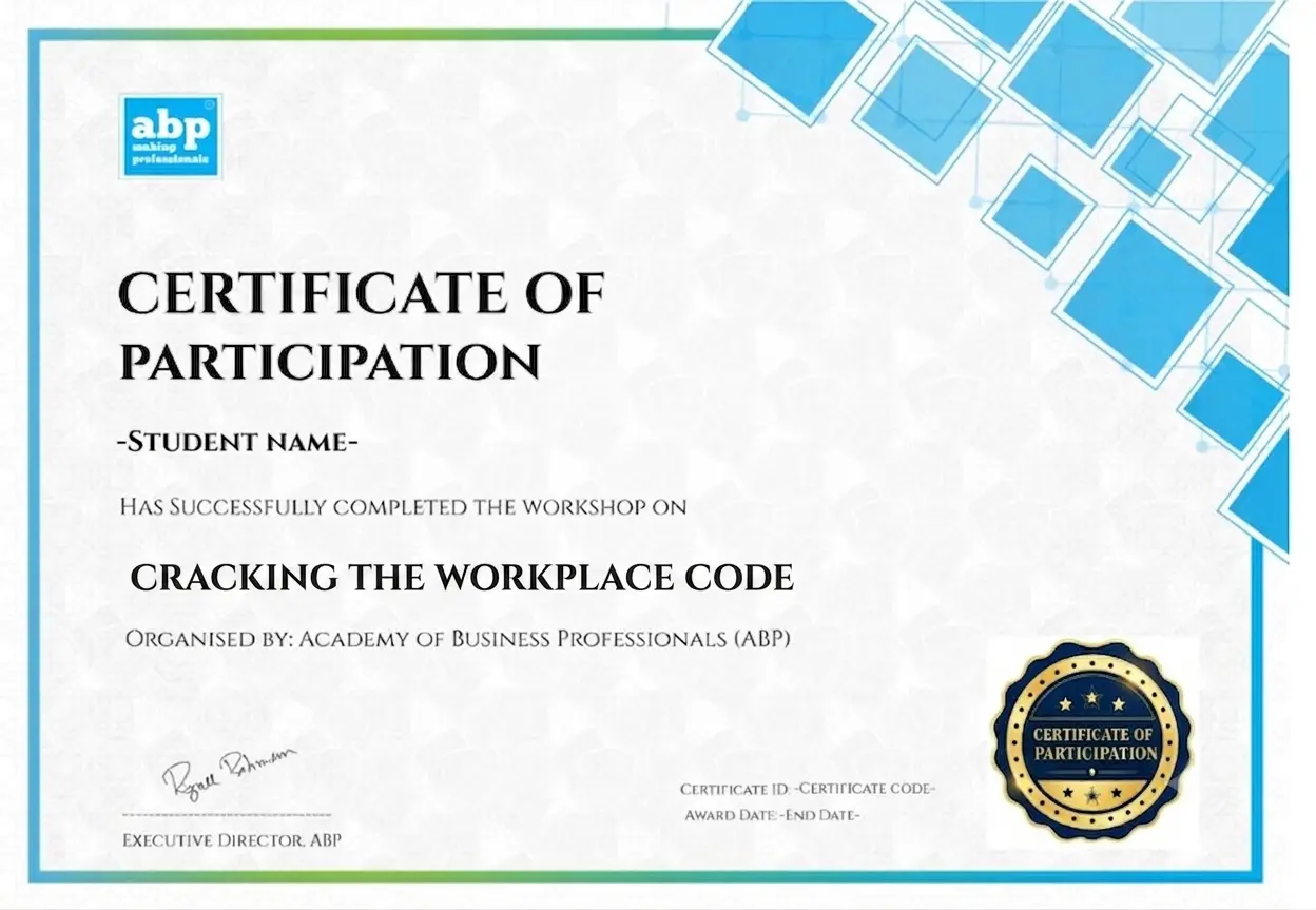 Course Certificate