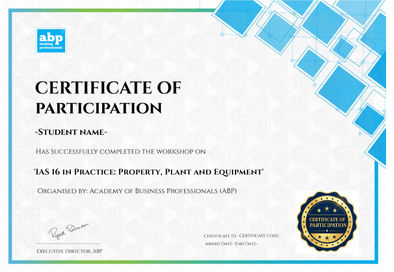 Course Certificate